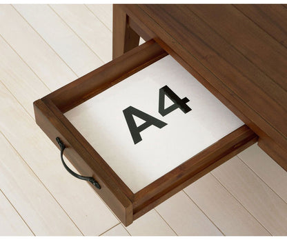 マホガニー天然木 センターテーブル 幅60 アンティーク調 引出し 収納付き ローテーブル コーヒーテーブル 引き出し おしゃれ(代引不可)