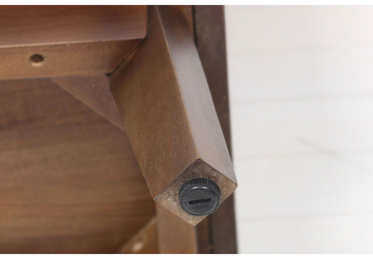 マホガニー天然木 電話台 FAX台 幅42 アンティーク調 ルーター収納 モデム収納 ルーターラック モデムラック 背面 コード穴 おしゃれ(代引不可)