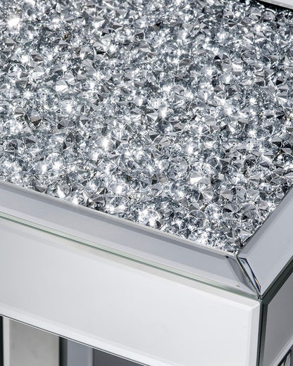 テーブル 鏡 ミラー クロシオ ダイヤテーブル ロー ミラー(代引不可)