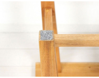 天然木スツール 完成品 高さ45cm 玄関スツール 腰掛け ディスプレイ 椅子 イス プランター台 フラワースタンド(代引不可)