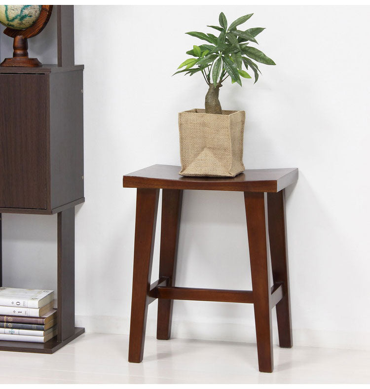 天然木スツール 完成品 高さ45cm 玄関スツール 腰掛け ディスプレイ 椅子 イス プランター台 フラワースタンド(代引不可)