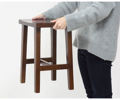 天然木スツール 完成品 高さ45cm 玄関スツール 腰掛け ディスプレイ 椅子 イス プランター台 フラワースタンド(代引不可)