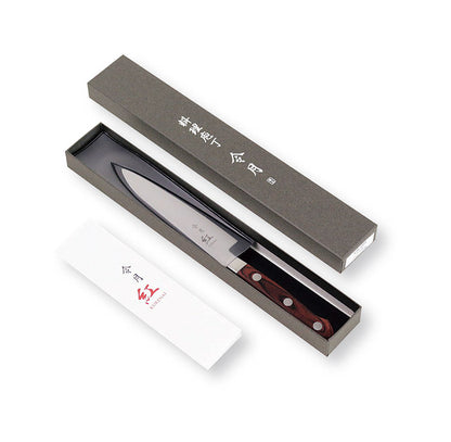 カクセー CR-001 令月紅 ペティ120mm 切れ味 長持ち 錆びにくい モリブデンバナジウム鋼 ステンレス(代引不可)