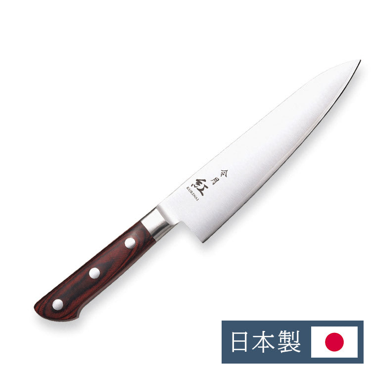 カクセー CR-006 令月紅 牛刀180mm 切れ味 長持ち 錆びにくい モリブデンバナジウム鋼 ステンレス(代引不可)