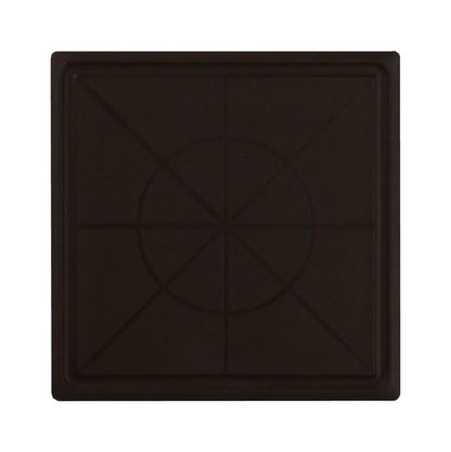 カクセー M-2020BW まないた 角 2020 ブラウン 均等 〇×ライン 目盛り付 汁こぼれ防止 溝付き 全周テーパーカット(代引不可)