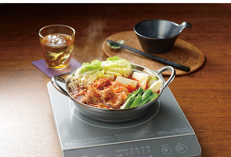 カクセー FSC-08 四季彩 -しきさい-IH対応 いっしょく鍋 17cm 一食分 鍋 ちょうどいい 軽量タイプ(代引不可)