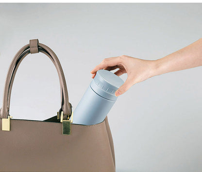 カクセー CC-50A cococafe -ココカフェ- パウダーコート 真空二重マグ 500ml スモークブルー 氷ストッパー付き(代引不可)