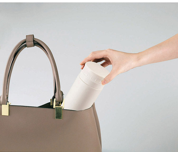 カクセー CC-50I cococafe -ココカフェ- パウダーコート 真空二重マグ 500ml アイボリー 氷ストッパー付き(代引不可)