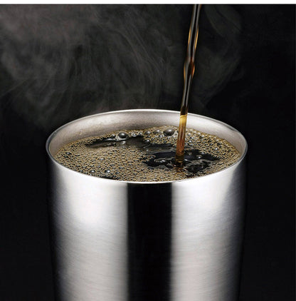 カクセー TM-10 Tasty mirror -テイスティミラー- 真空二重タンブラー 330ml×2pcs エッジミラー仕上げ(代引不可)