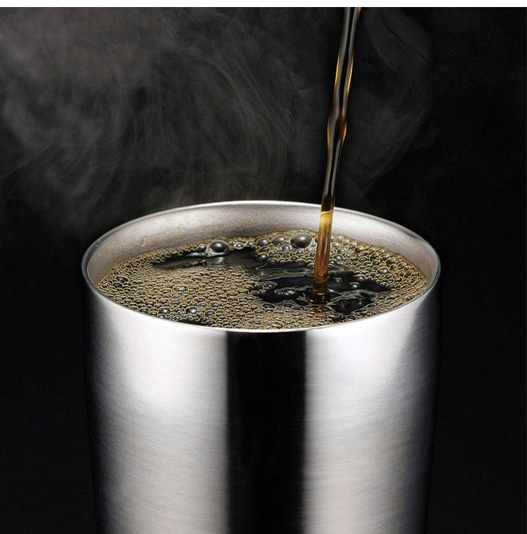 カクセー TM-11 Tasty mirror -テイスティミラー- 真空二重タンブラー 330ml&450ml エッジミラー仕上げ(代引不可)