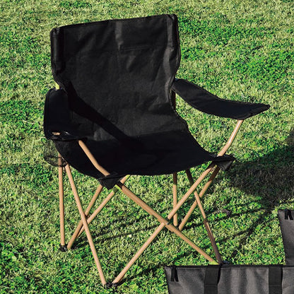 カクセー LL-05 レジャー&ライフ ポータブルレジャーチェア ひじ掛け付き アウトドア 丈夫 コンパクト(代引不可)