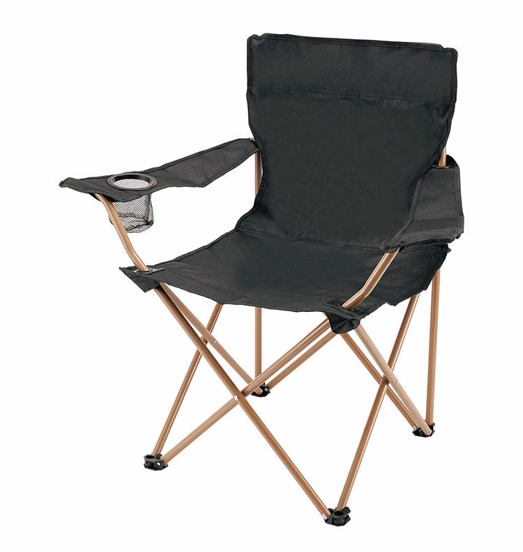 カクセー LL-05 レジャー&ライフ ポータブルレジャーチェア ひじ掛け付き アウトドア 丈夫 コンパクト(代引不可)