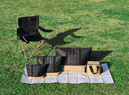 カクセー LL-05 レジャー&ライフ ポータブルレジャーチェア ひじ掛け付き アウトドア 丈夫 コンパクト(代引不可)