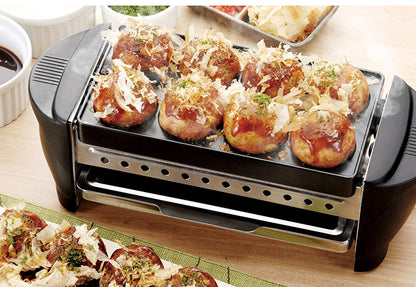 カクセー SL-1070 ソレイユ 家呑み屋台 プレート2種類 アミ セット 焼き鳥 焼き肉 たこ焼き 調理(代引不可)