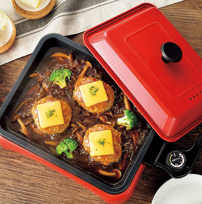 カクセー SL-39 ソレイユ グリル屋台 フッ素樹脂加工 保温 温度調節可能 コントローラー付 こびりつきにくい(代引不可)