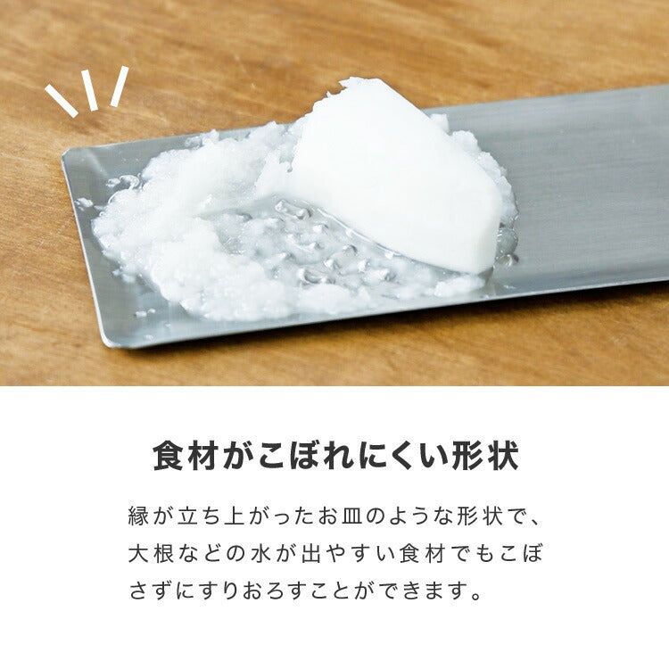トミタ式おろし金 ブラック 2点セット 日本製 おろし器 すり器 おろし金 おろしがね 薬味おろし器 グレーター チーズグレーター 燕三条 ステンレス トミタ 艶麗 キッチン(代引不可)