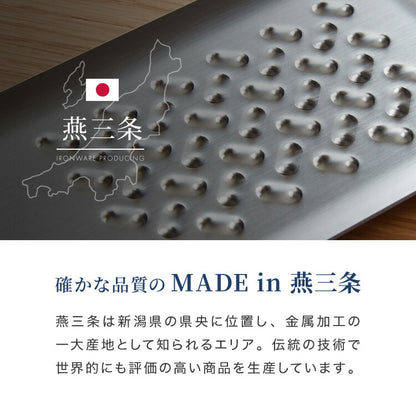 トミタ式おろし金 シルバー 2点セット日本製 おろし器 すり器 おろし金 おろしがね 薬味おろし器 グレーター チーズグレーター 燕三条 ステンレス トミタ 艶麗 キッチン(代引不可)