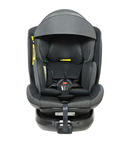 CW001 カイナロングR129 ブラック 新安全基準R129適合 チャイルドシート 新生児~7歳頃 40cm~125cm ISOFIX 回転式 ジュニアシート 長く使える 洗える 取付簡単 キッズシート ベビーシート 赤ちゃん