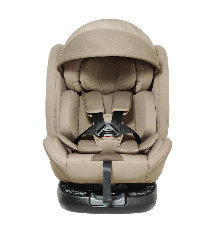 CG031 ビットターンR129 モカーキ 新安全基準R129適合 チャイルドシート 新生児~12歳頃 40cm~150cm 超ロングユース ISOFIX ジュニアシート 長く使える 洗える 取付簡単 キッズシート ベビーシート