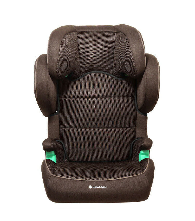 JG503 ハイバックJr. ISOFIX R129ブラウン 新安全基準R129適合 チャイルドシート 3歳~12歳頃 100cm~125cm ISOFIX 回転式 ジュニアシート 長く使える 洗える 取付簡単 キッズシート キッズ プレゼント