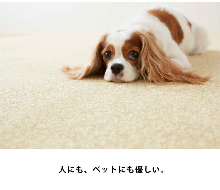 【日本製 東リ】タイルカーペット スクエア2400ソワレ 10枚セット ラグ マット カーペット タイル 防炎 防ダニ 手洗い可(代引不可)