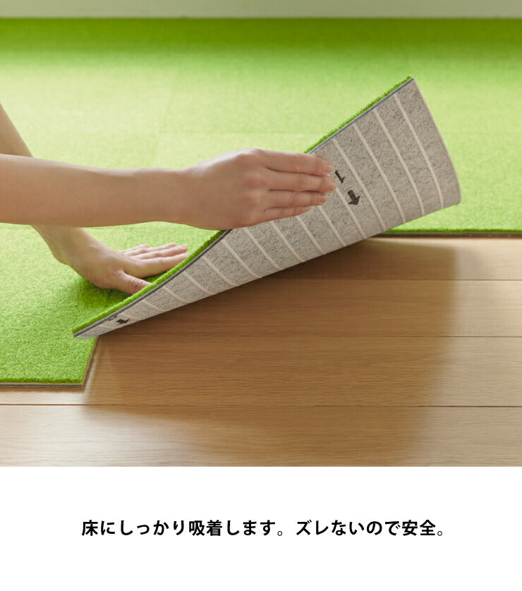 【5%OFF】【日本製 東リ】タイルカーペット スクエア4200スズカスリ 10枚セット ラグ マット カーペット タイル 防炎 防ダニ 手洗い可(代引不可)