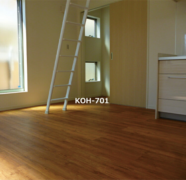 フロアタイル 抗菌クラテツフロア 25×105cm 防炎 日本製 法人 滑り止め加工 接着剤不要 置くだけ 取り外し可能 おしゃれ 北欧 フローリング 木目/ウッド/アンティーク 全22色 [1ケース8枚入/約2平米](代引不可)