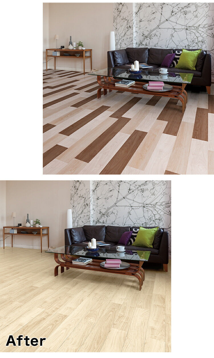 東リ LAYフローリングピタフィー 24枚入り PITAFI セルフリフォーム吸着床タイル かんたん施工 貼る フローリング はがせる 賃貸OK 新生活 DIY 一人暮らし(代引不可)