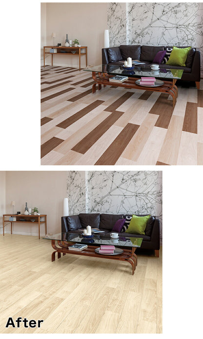 東リ LAYフローリングピタフィー 24枚入り PITAFI セルフリフォーム吸着床タイル かんたん施工 貼る フローリング はがせる 賃貸OK 新生活 DIY 一人暮らし(代引不可)