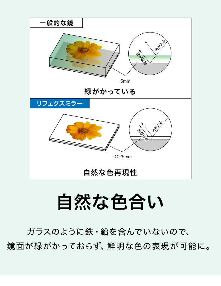 【割れないミラー】 リフェクスミラー ドア掛けタイプ 幅20 高さ120 鏡 日本製 姿見鏡 全身鏡 割れない鏡 地震対策 災害 防災 軽量(代引不可)