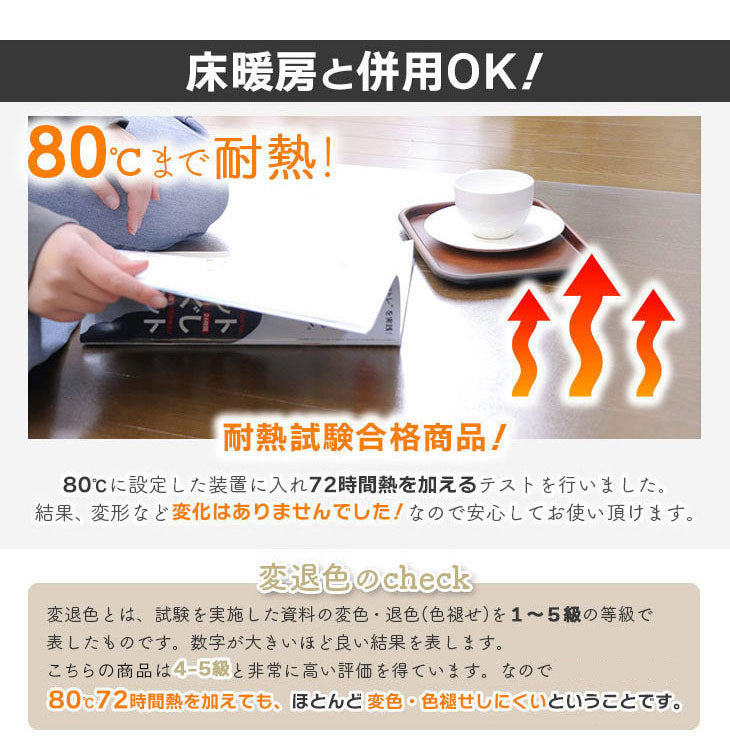 ダイニングマット 150×190cm 撥水 クリア 抗菌 防臭 防カビ 厚1.5mm 床 保護 傷防止マット 拭ける フロアマット テーブルマット クリアマット 透明マット チェアマット(代引不可)