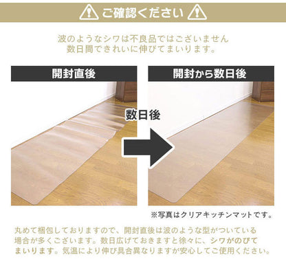 ダイニングマット 180×180cm 撥水 クリア 抗菌 防臭 防カビ 厚1.5mm 床 保護 傷防止マット 拭ける フロアマット テーブルマット クリアマット 透明マット チェアマット(代引不可)