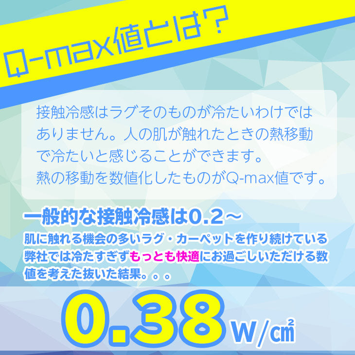 冷感キルトラグ 190×240cm ウレタン10mm 厚手 ひんやりマット ラグマット ひんやり ラグカーペット 夏用 洗える 韓国インテリア (代引不可)