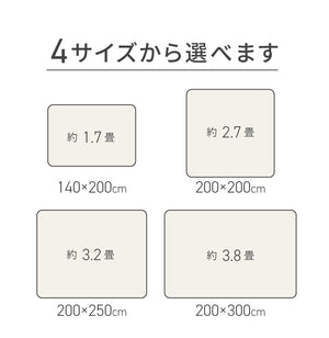 極厚高反発ラグ 200×200cm 極厚25mm 正方形 フランネル 撥水 防音 滑り止め付 クッション性 マイクロファイバー オールシーズン ラグ ラグマット マット カーペット ラグカーペット ウレタン