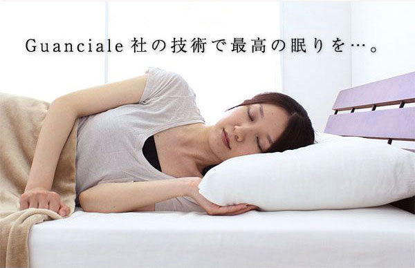 単品 オルトペディコ枕 専用カバー 50×80 イタリア製 まくらカバー 洗える エコテックス100認証 わた ビバルディ グアンシアレ(代引不可)【メール便】