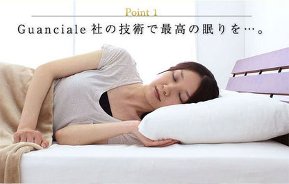 専用カバーセット オルトペディコ枕 50×80 イタリア製 まくらカバー 洗える スエコテックス100認証 ビバルディ グアンシアレ