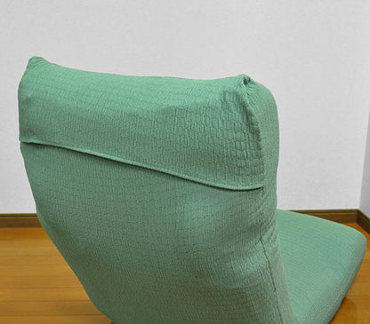 座椅子カバー 日本製 フィット式撥水ストレッチ座椅子カバー 洗濯可能 座椅子 カバー ストレッチ 撥水加工 国産(代引不可)