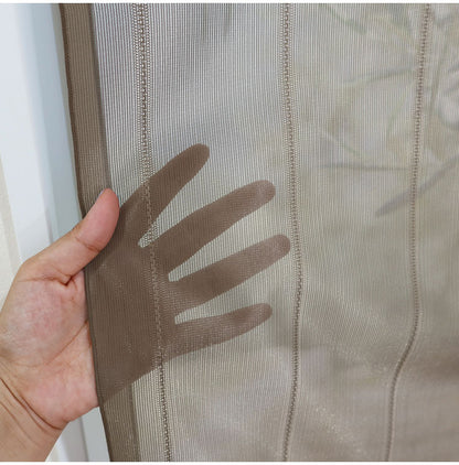 日本製 小窓レースカーテン 約巾70cm×丈120cm 小窓 カフェカーテン 遮熱 断熱 目隠し人気 北欧 シンプル 小窓用 ミラーレース 縦長 日本製 幅のせまい 小窓用ミラーレースカーテン 共生地リボン付き(代引不可)