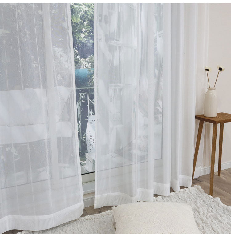 ミラーレースカーテン 日本製 40サイズ 幅100 幅150 幅200 レースカーテン UVカット ストライプ柄 ホワイト おしゃれ 洗濯OK 昼間見えにくい 賃貸 採光 国産 洗える カーテン(代引不可)