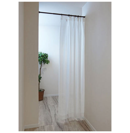 ミラーレースカーテン 日本製 40サイズ 幅100 幅150 幅200 レースカーテン UVカット ストライプ柄 ホワイト おしゃれ 洗濯OK 昼間見えにくい 賃貸 採光 国産 洗える カーテン(代引不可)