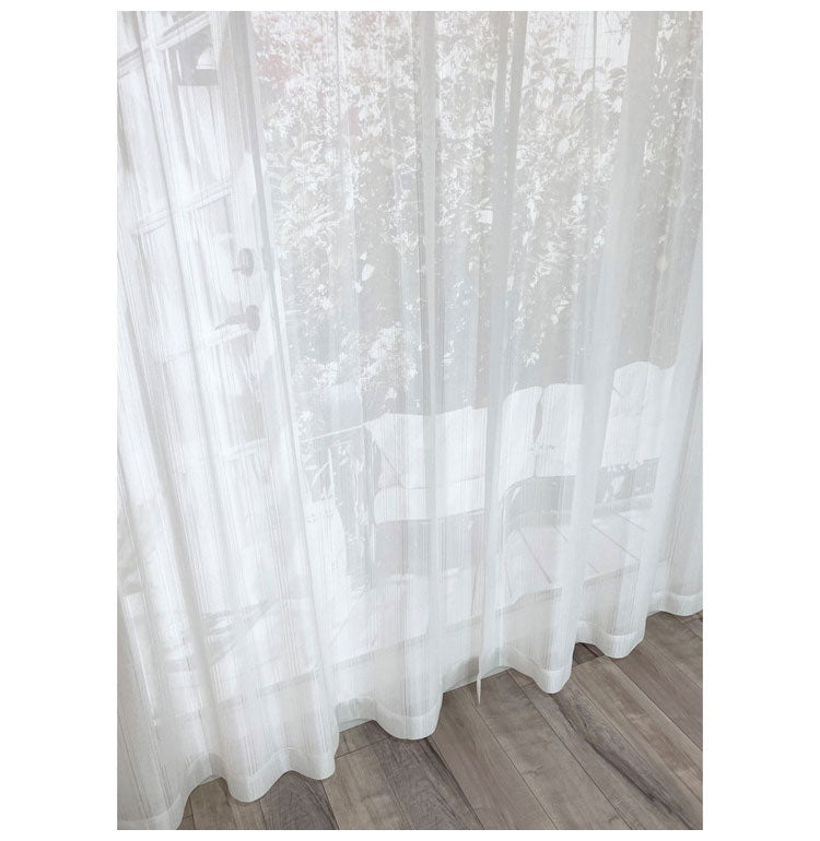 ミラーレースカーテン 防炎 日本製 40サイズ 幅100 幅150 幅200 レースカーテン UVカット ストライプ柄 ホワイト おしゃれ 洗濯OK 昼間見えにくい 賃貸 採光 国産 洗える カーテン(代引不可)