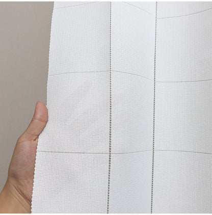 日本製 アコーディオンカーテン パタパタカーテン 間仕切り 目隠し 断熱 保温 長さ調整 ハサミでカット 無地調 プレーン 巾150cm×丈250cm ホワイト 省エネ エコ 洗える(代引不可)