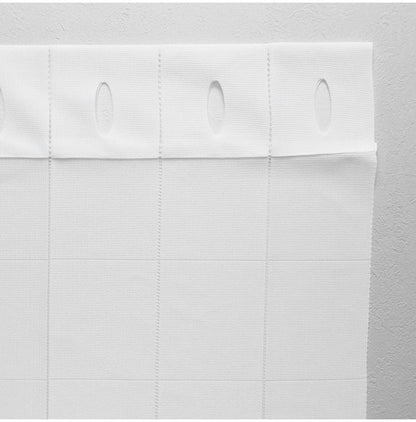 日本製 アコーディオンカーテン パタパタカーテン 間仕切り 目隠し 断熱 保温 長さ調整 ハサミでカット 無地調 プレーン 巾150cm×丈250cm ホワイト 省エネ エコ 洗える(代引不可)