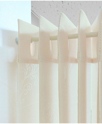 日本製 アコーディオンカーテン 巾150cm×丈200cm パタパタカーテン 間仕切り 目隠し 断熱 保温 長さ調整 オーナメント柄 厚手 省エネ エコ 洗える 帝人フロンティア(株) エコリエ(R) 使用(代引不可)