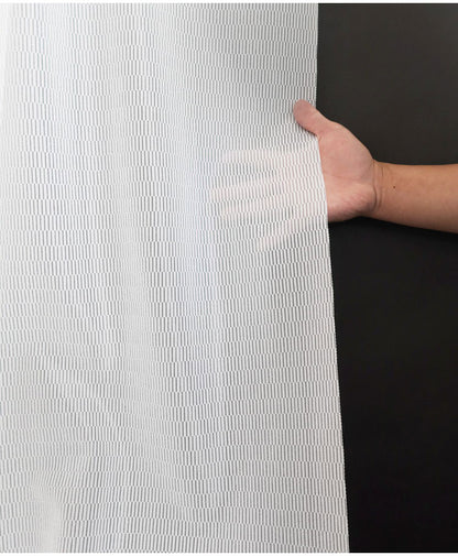 日本製 フリーカットレースカーテン 巾100cm×丈250cm キカ柄 2枚組 自由に長さ変更 ハサミでカット 丈調整可能 調整可能なフック付き 取り付け簡単 程よい透け感(代引不可)