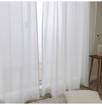 ミラーレースカーテン エコリエ 日本製 40サイズ 幅100 幅150 幅200 レースカーテン 断熱 保温 UVカット テイジン 高機能 3色 ボンボン おしゃれ 洗濯OK 昼間見えにくい 賃貸 採光 洗える カーテン(代引不可)