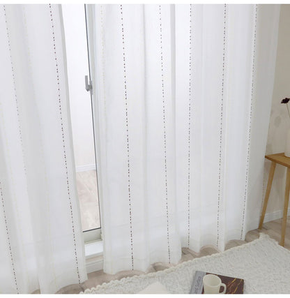 ミラーレースカーテン エコリエ 日本製 40サイズ 幅100 幅150 幅200 レースカーテン 断熱 保温 UVカット テイジン 高機能 ボンボン おしゃれ 洗濯OK 昼間見えにくい 賃貸 採光 洗える カーテン(代引不可)