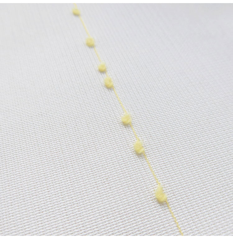 ミラーレースカーテン エコリエ 日本製 40サイズ 幅100 幅150 幅200 レースカーテン 断熱 保温 UVカット テイジン 高機能 ボンボン おしゃれ 洗濯OK 昼間見えにくい 賃貸 採光 洗える カーテン(代引不可)