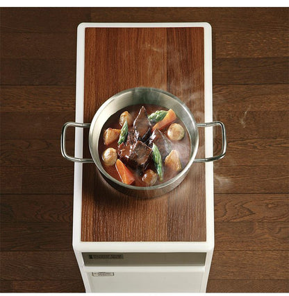 ゴミ箱 分別 スリム おしゃれ 資源ゴミ分別ストッカー 分別スイングステーション専用 リバーシブル木天板 ライクイット ちょい置き 作業台 荷物置き オーク調 ウォールナット調(代引不可)