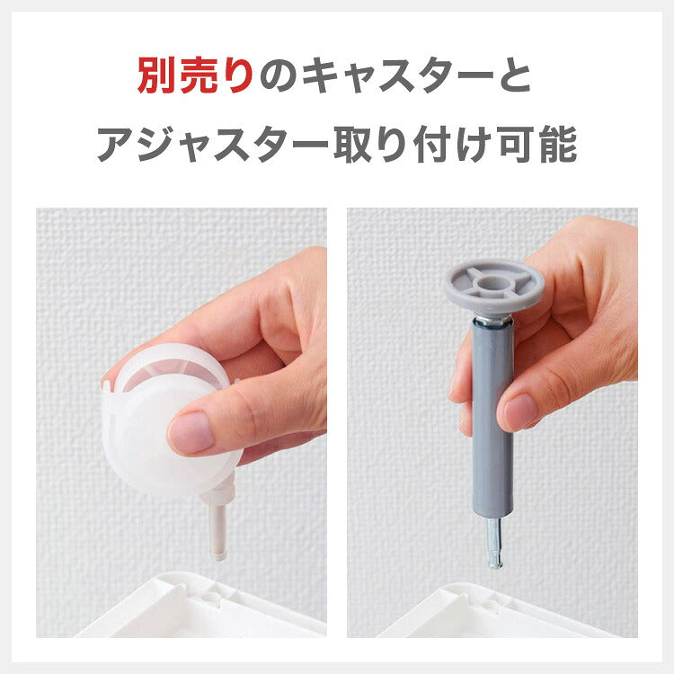 ライクイット (like-it) 収納ケース クローゼットシステム 引出し (M) 3個組 CS-D2 3P 奥行き52cm クローゼット収納にピッタ(代引不可)